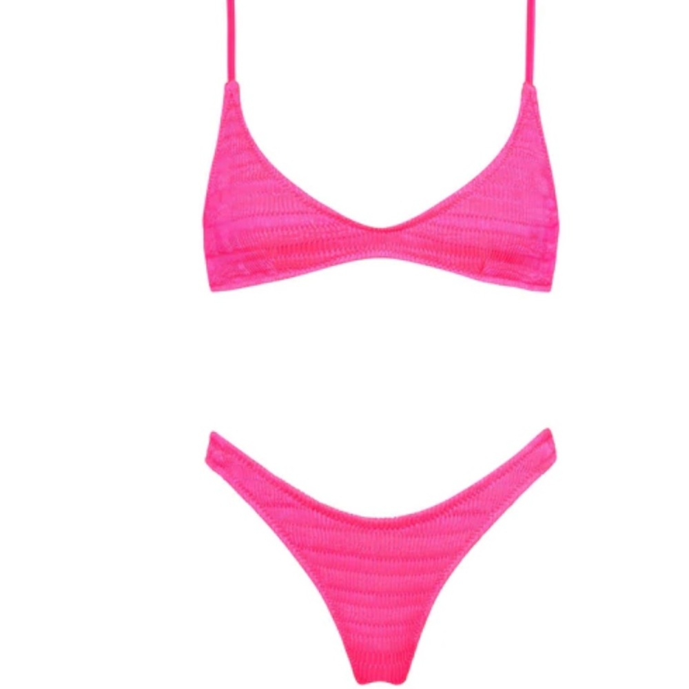 Triangl Swimwear Hot Pink Bikini